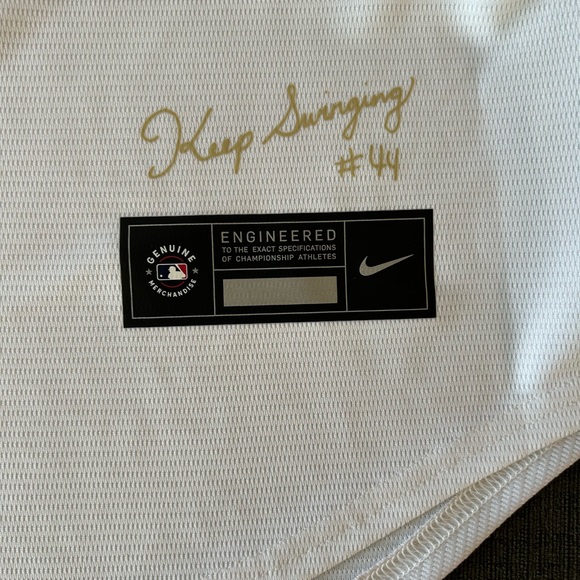 Nike Authentic Atlanta Braves City Connect Baseball Jersey White Men’s Sz: M - Picture 4 of 5